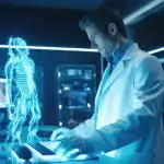 Advanced technology in orthopedics using robotics, AI, and minimally invasive surgery at Medical Specialists Center Dubai.