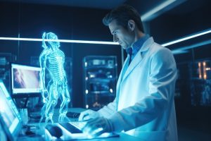 Advanced technology in orthopedics using robotics, AI, and minimally invasive surgery at Medical Specialists Center Dubai.