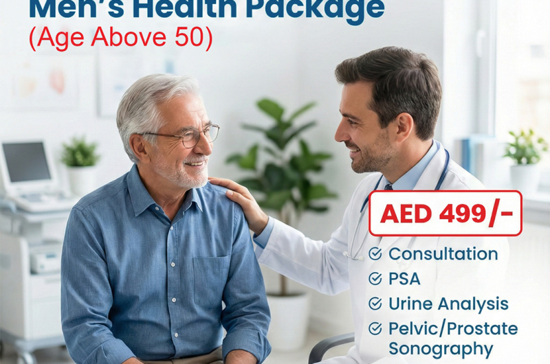 Men’s Health Package (For Men above 50 years)