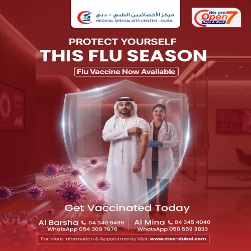 Flu Vaccine in Dubai