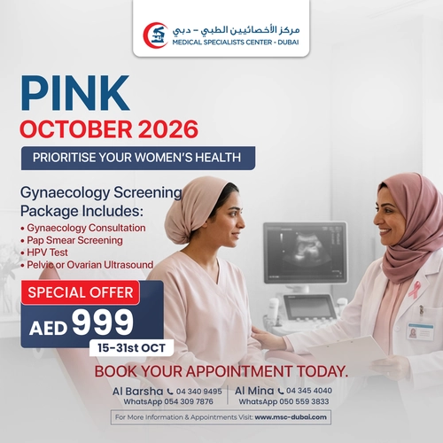 Pink October Gynaecology Screening Package