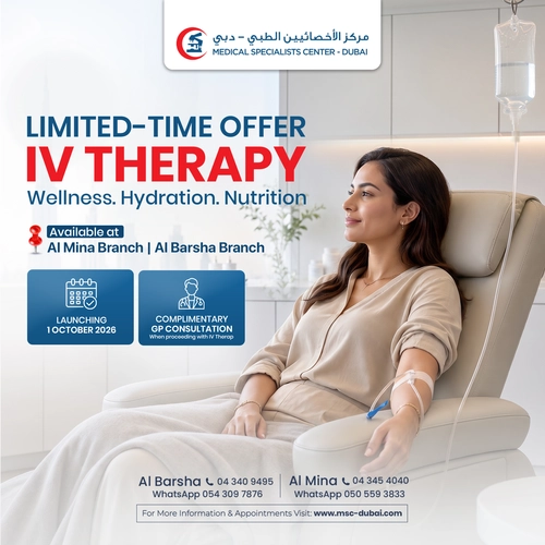 LIMITED-TIME IV THERAPY OFFER